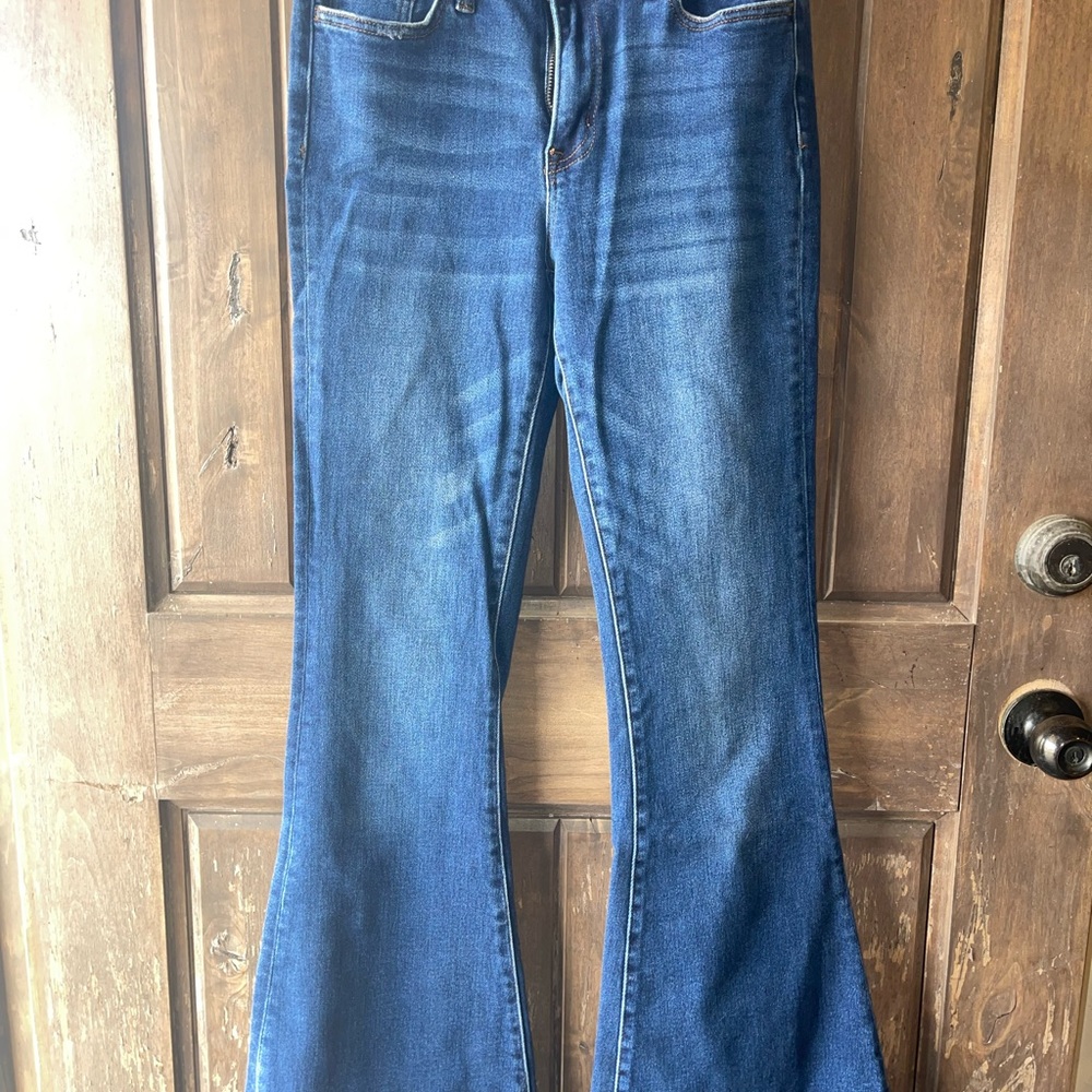 Classic Indigo Flare Jeans